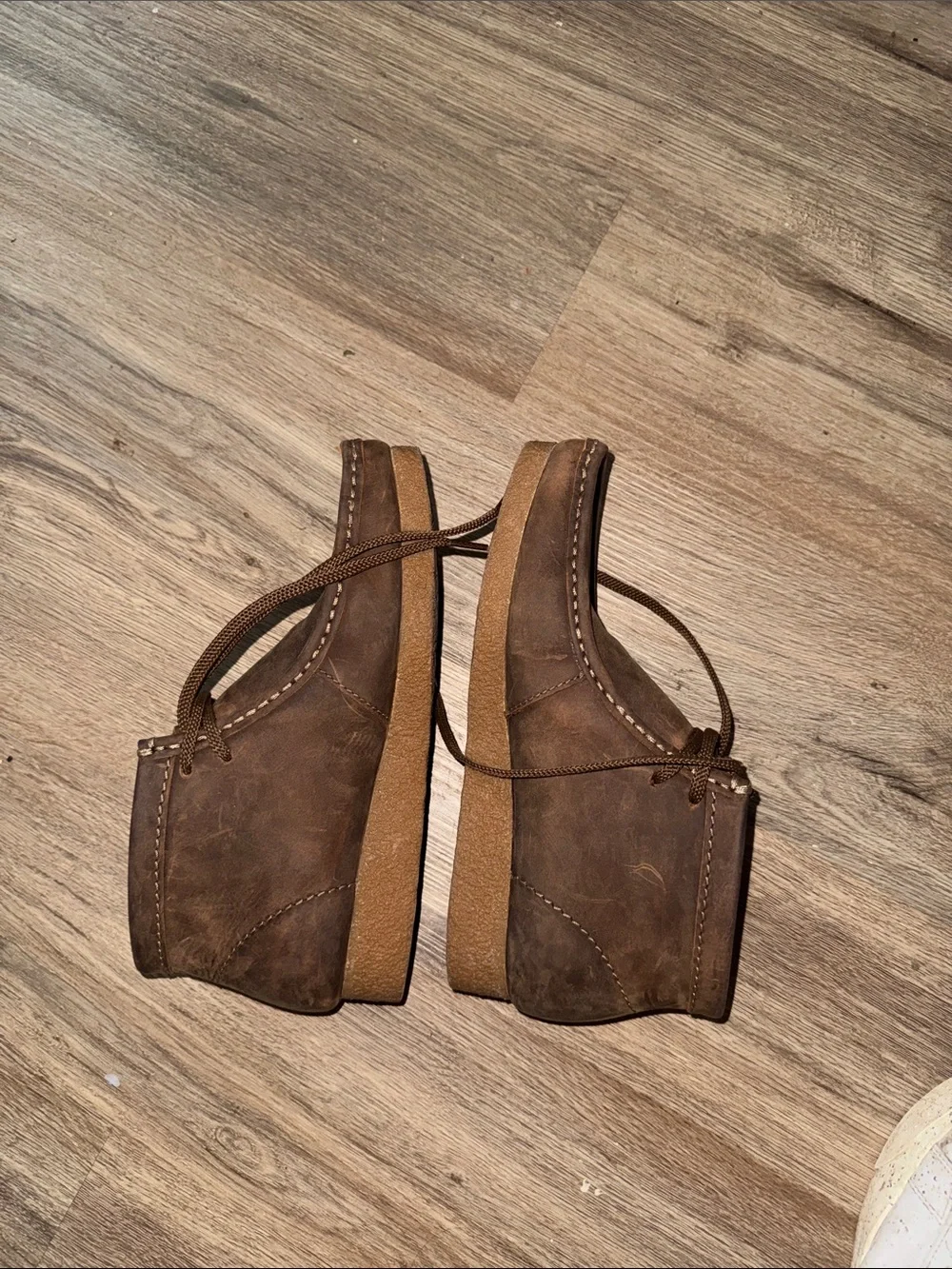 Clarks Wallabees Brown Chukka Boots